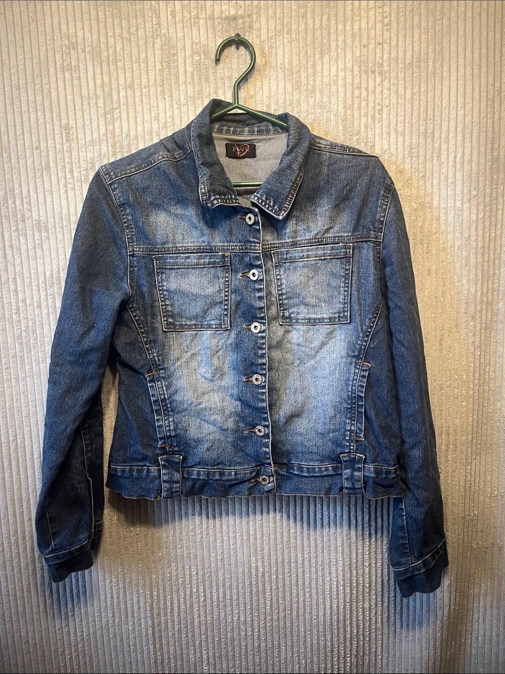 Women's FWRD Blue Denim Button-Front Jacket 10